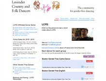 Tablet Screenshot of lcfd.org